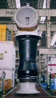 Photograph: Vertical-Shaft Semi-Axial Flow Pump (SP-V)